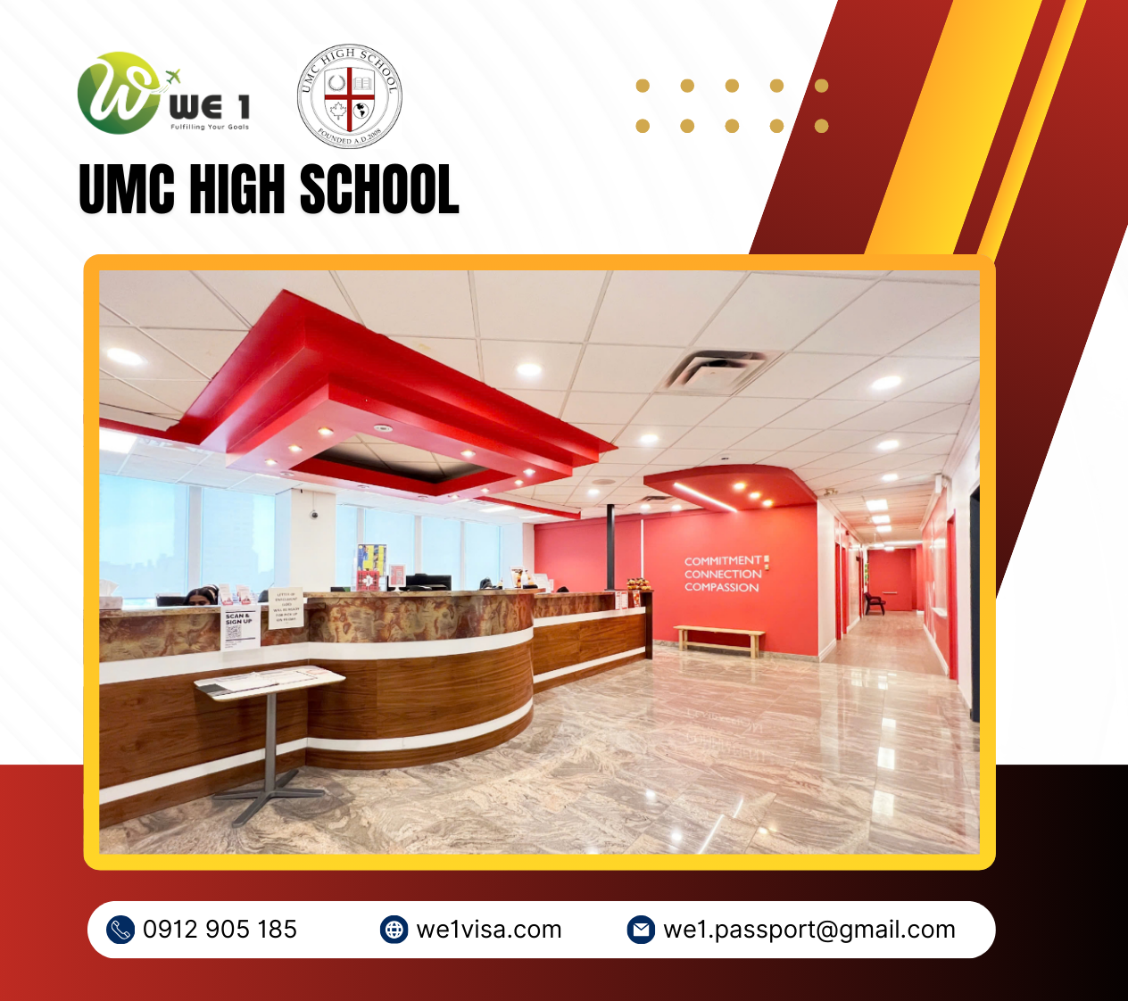 UMC High School - Top 5 trường trung học tư thục lâu đời tại Toronto, Canada