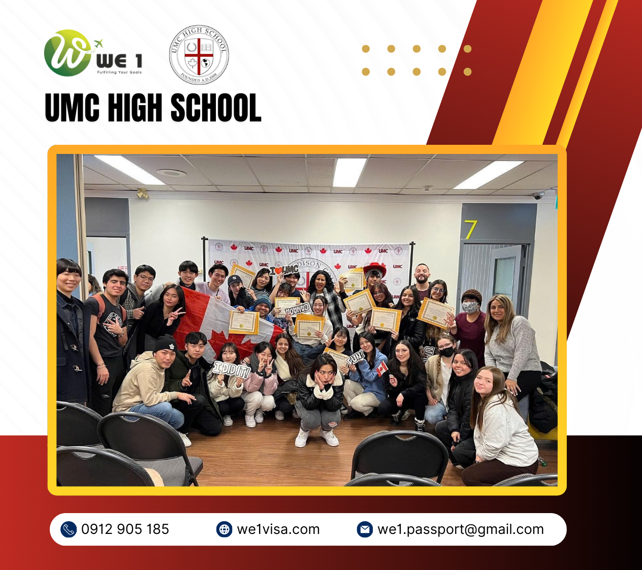 Môi trường đa quốc tế tại UMC High School